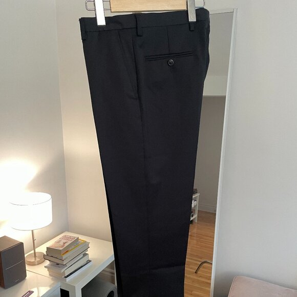 Black Wool Suit & Trousers Slim Fit 38R - Picture 5 of 5